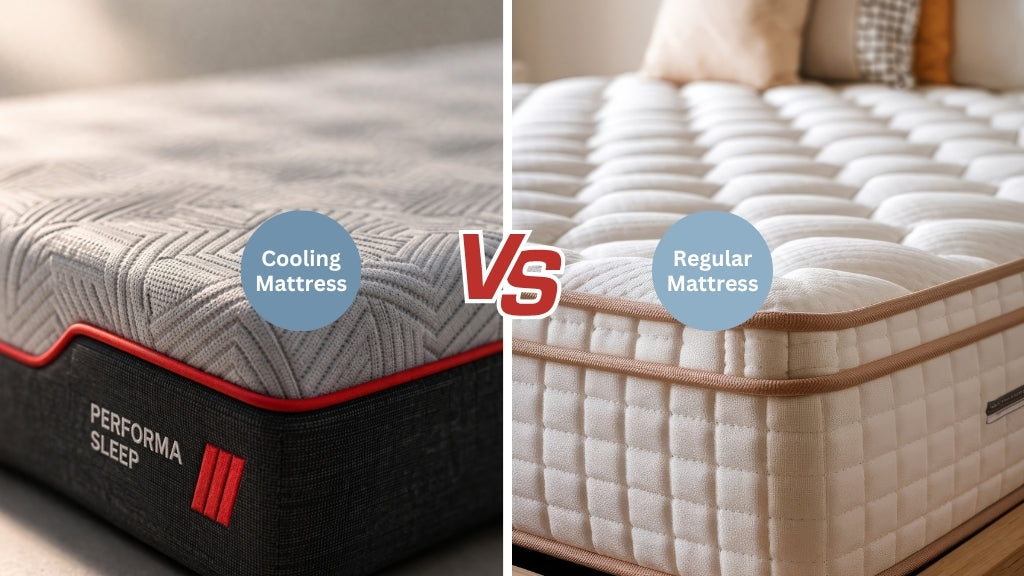 Cooling Mattress vs Regular Mattress: What’s the Difference?